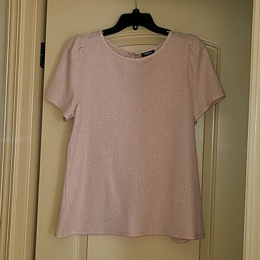 Express Woman's Top Light Pink XL